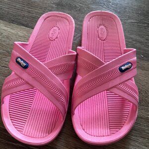 Bokos Sandals Slide Sz 6 Womens Pink